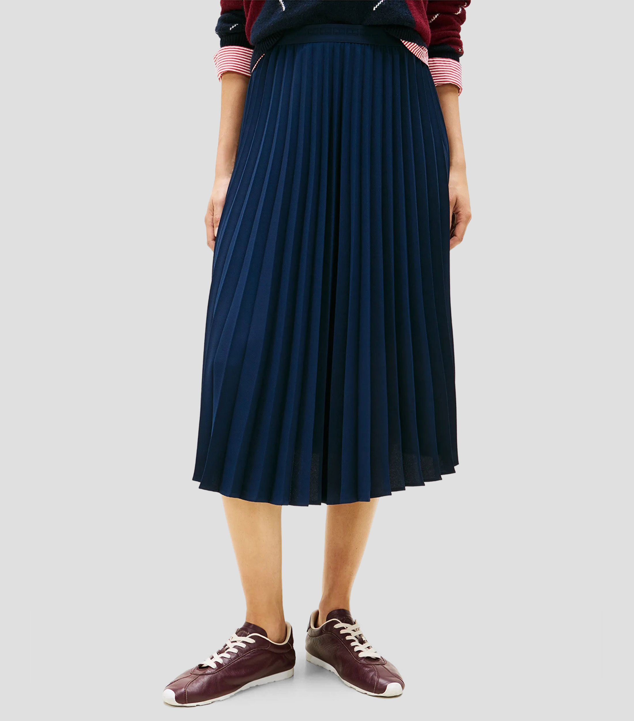 Falda midi de corte A fantasía Mujer